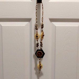 Handmade Button & Bead Necklace